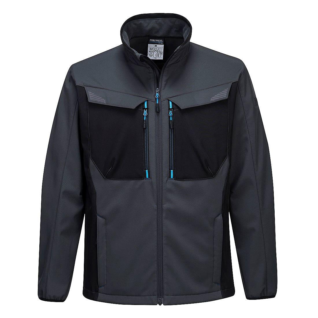 Portwest WX3 Softshell Jacket in Metal Grey (Product Code: T750)