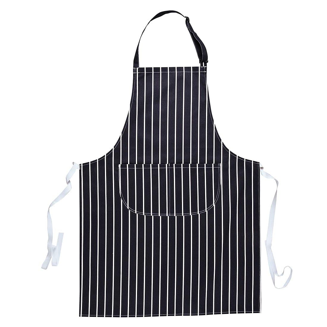 Portwest Butchers Apron with Pocket in Navy (Product Code: S855)