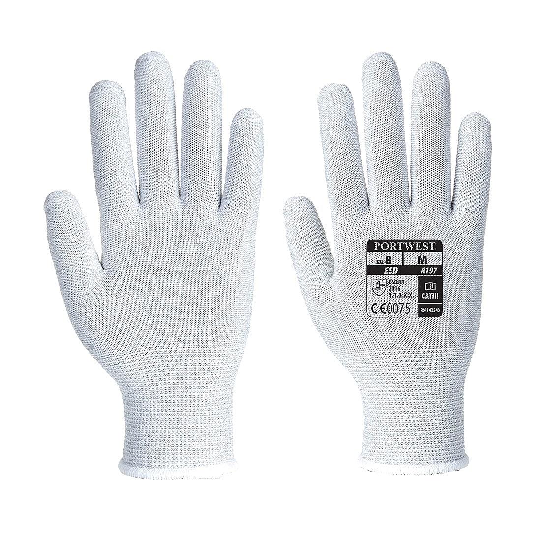 Portwest Antistatic Shell Gloves in Grey (Product Code: A197)