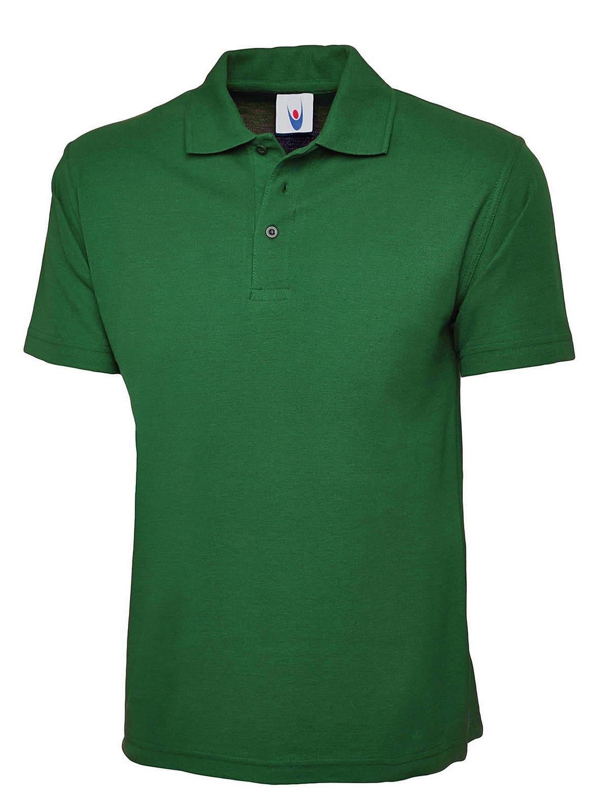 Uneek 220GSM Classic Polo Shirt in Kelly Green (Product Code: UC101)
