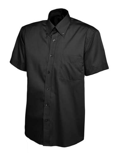 Uneek UC702 Mens Pinpoint Oxford Half Sleeve Shirt