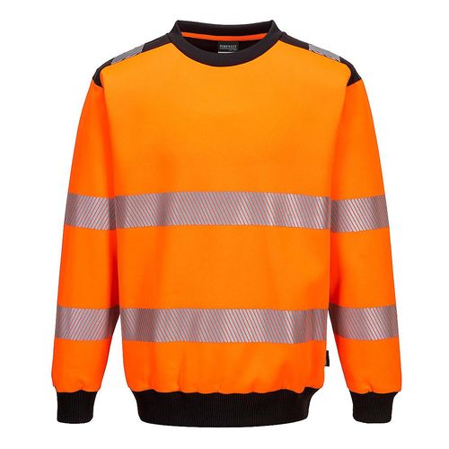 Portwest PW3 Hi-Vis Crewneck Sweatshirt - PW379