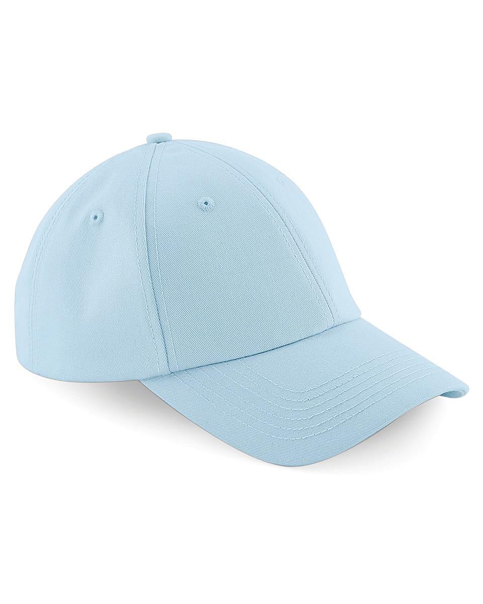 Beechfield Authentic Baseball Cap in Pastel Blue (Product Code: B59)