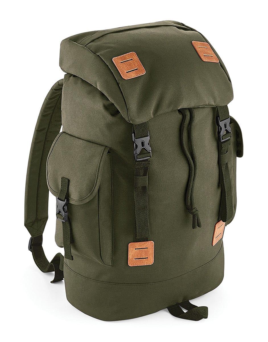 Bagbase Urban Explorer Backpack in Military Green / Tan (Product Code: BG620)