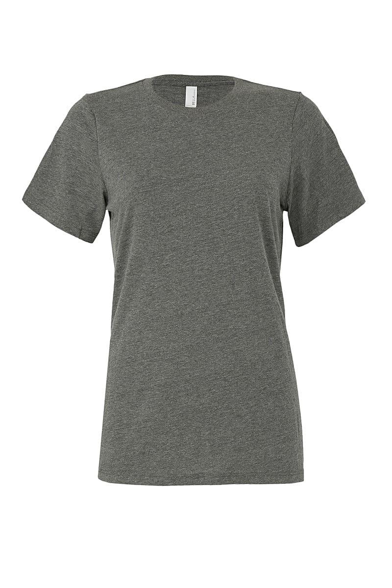 Bella Womens Relaxed Jersey Short-Sleeve T-Shirt in Deep Heather (Product Code: BE6400)
