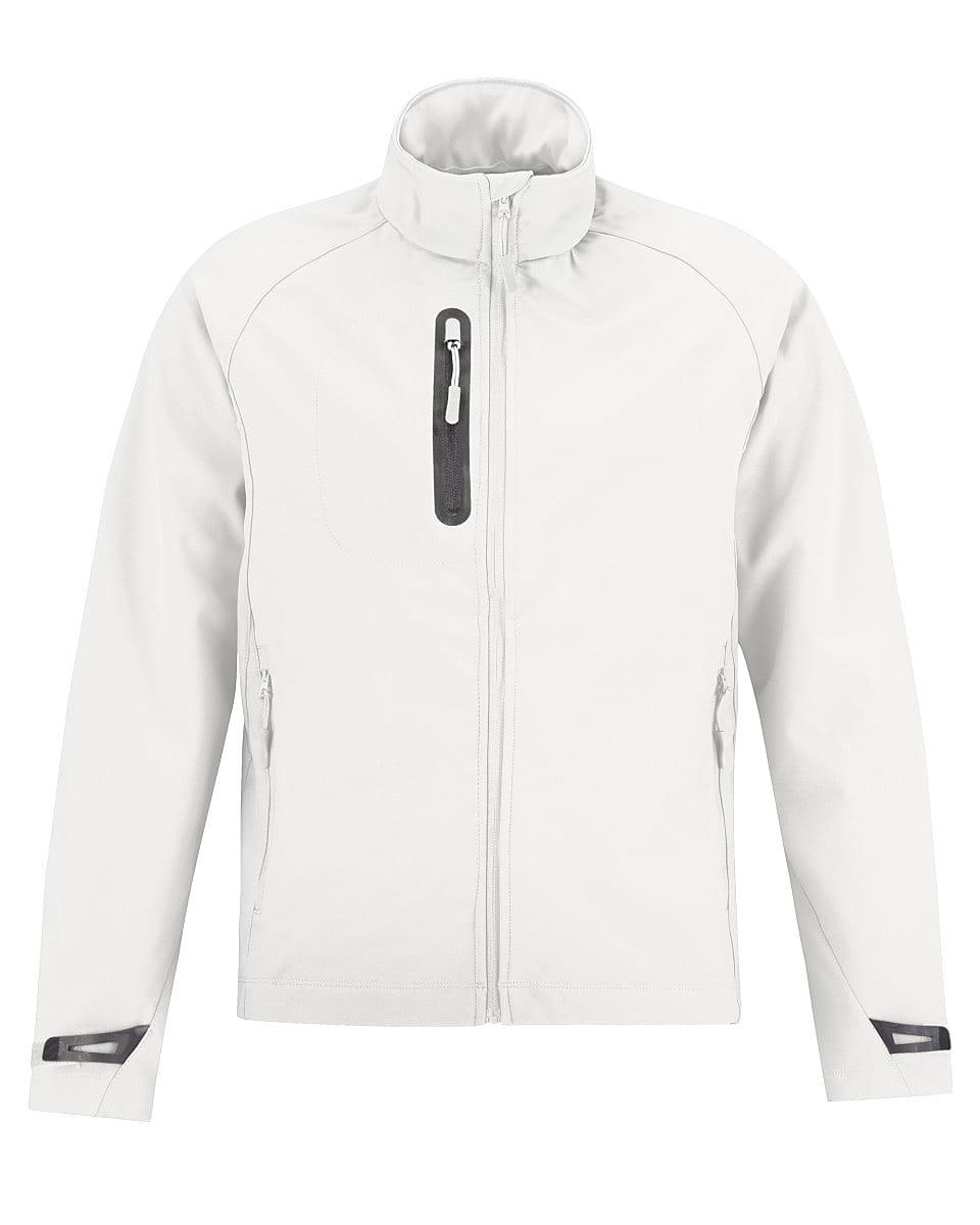 B&C Mens X-Lite Softshell Jacket in White (Product Code: JM951)