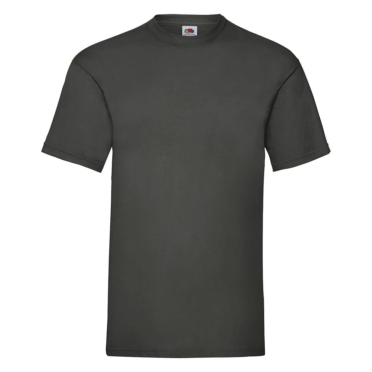 Fruit Of The Loom Valueweight T-Shirt in Light Graphite (Product Code: 61036)