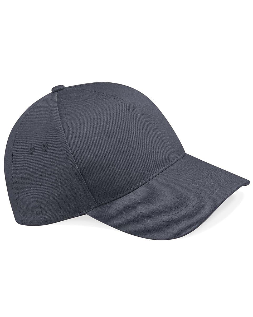 Beechfield Ultimate 5 Panel Cap in Graphite (Product Code: B15)