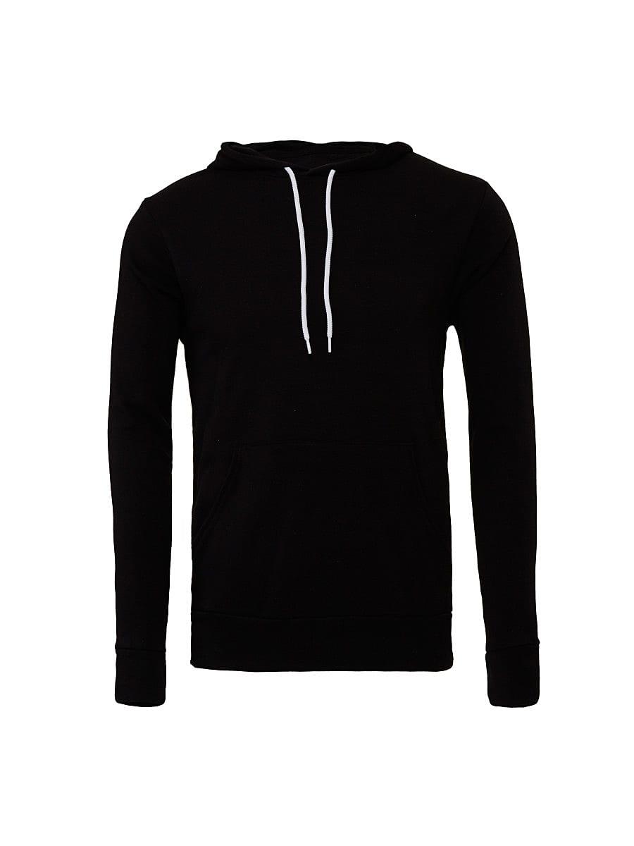 Bella Unisex Pullover Polycotton Fleece Hoodie in Black (Product Code: CA3719)