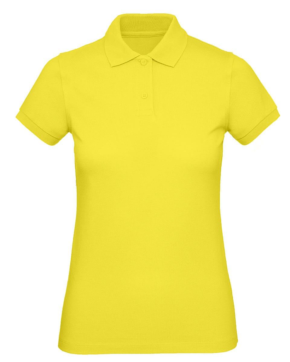 B&C Womens Inspire Polo Shirt in Solar Yellow (Product Code: PW440)