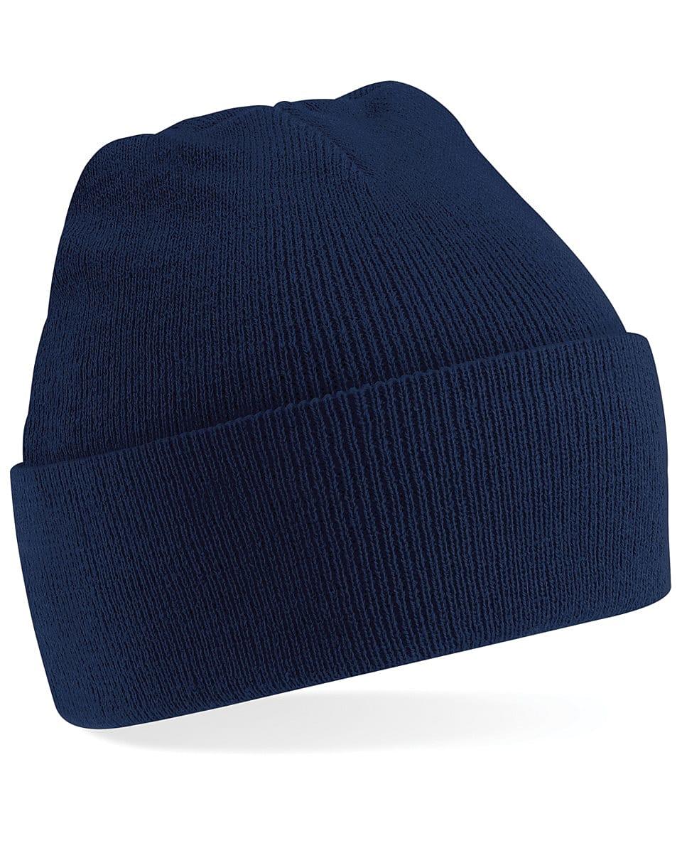 Beechfield Junior Knitted Hat in French Navy (Product Code: B45B)