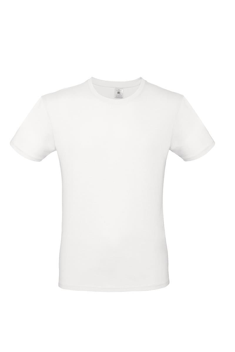 B&C Mens E150 T-Shirt in White (Product Code: TU01T)