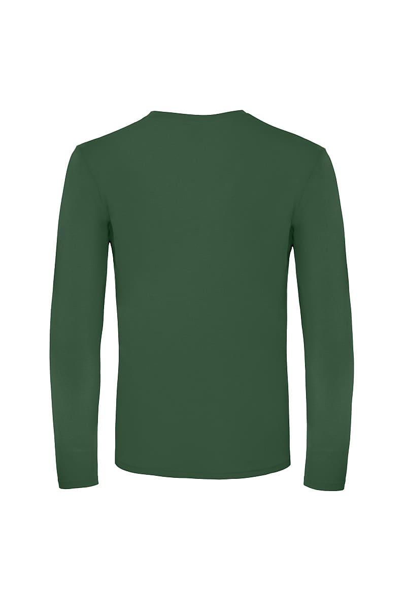 B&C Mens E150 Long-Sleeve Jersey in Bottle Green (Product Code: TU05T)
