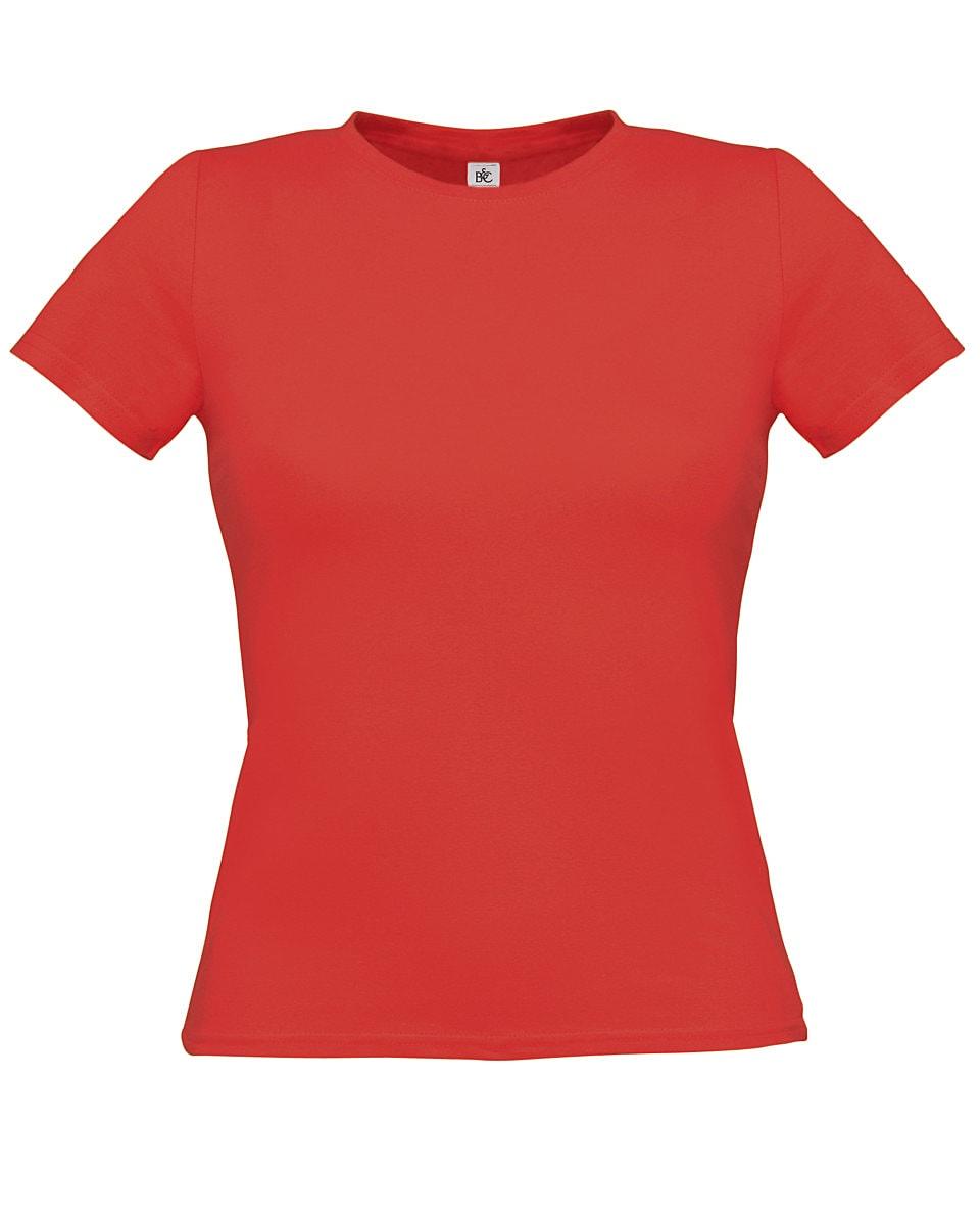 B&C Women Only T-Shirt in Red (Product Code: TW012)