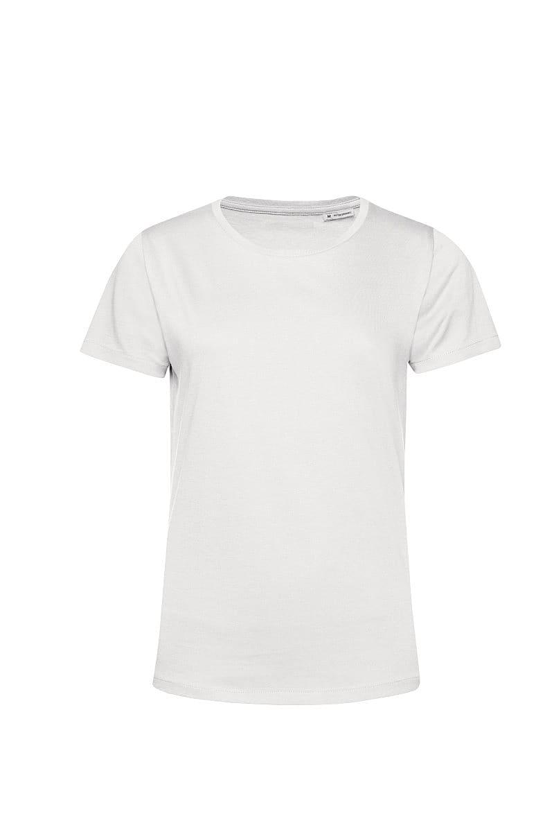 B&C Womens Organic E150 T-Shirt in White (Product Code: TW02B)