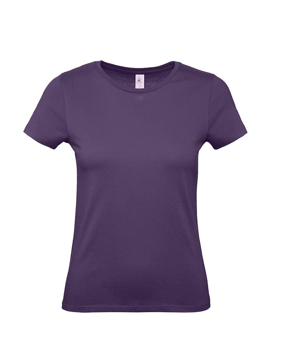 B&C Womens E150 T-Shirt in Urban Purple (Product Code: TW02T)
