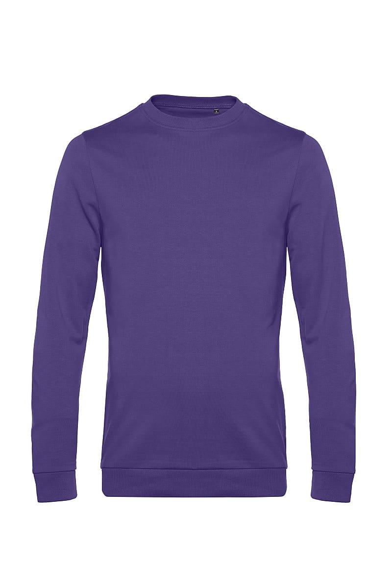 B&C Mens Set In Sweat Jacket in Radiant Purple (Product Code: WU01W)