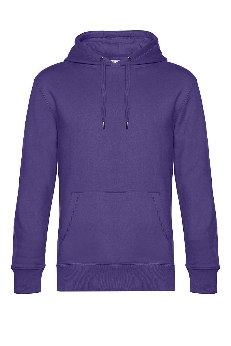 B&C Mens King Hoodie in Radiant Purple (Product Code: WU02K)