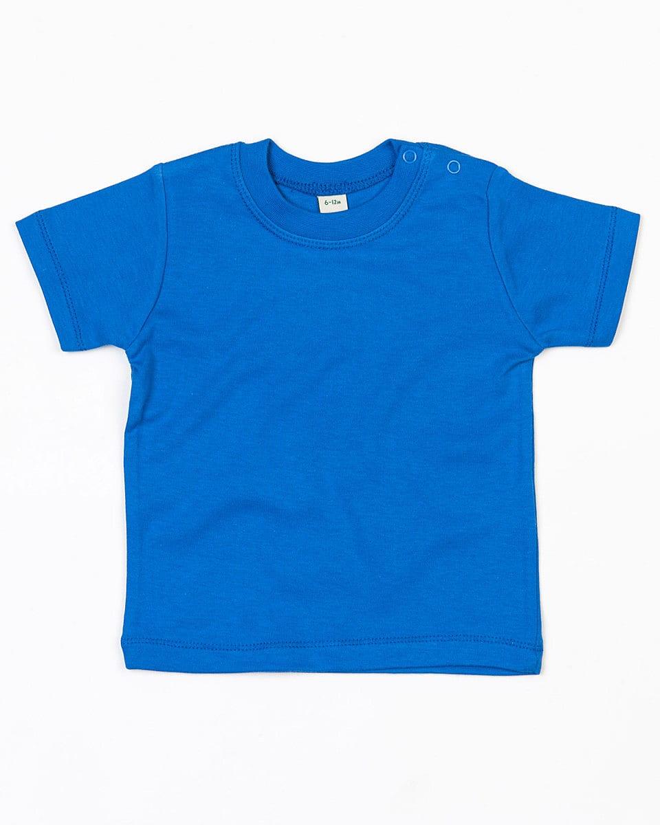 Babybugz Baby T-Shirt in Organic Cobalt Blue (Product Code: BZ02)