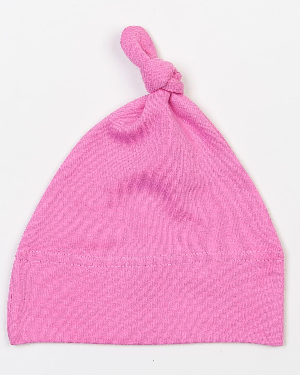 Babybugz 1 Knot Hat in Bubble Gum Pink (Product Code: BZ15)