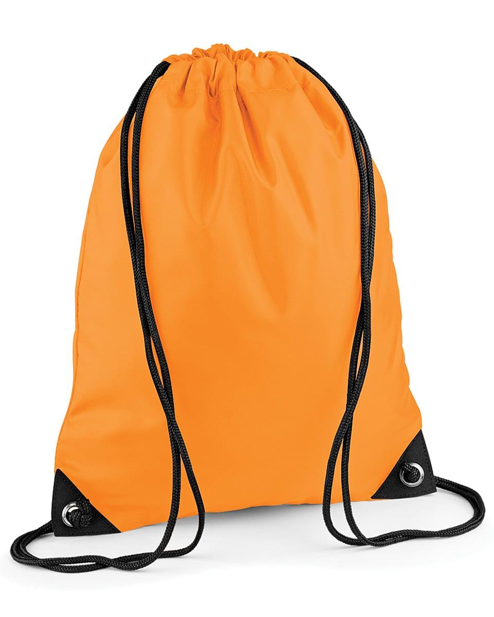 Bagbase Gymsac in Fluorescent Orange (Product Code: BG10)