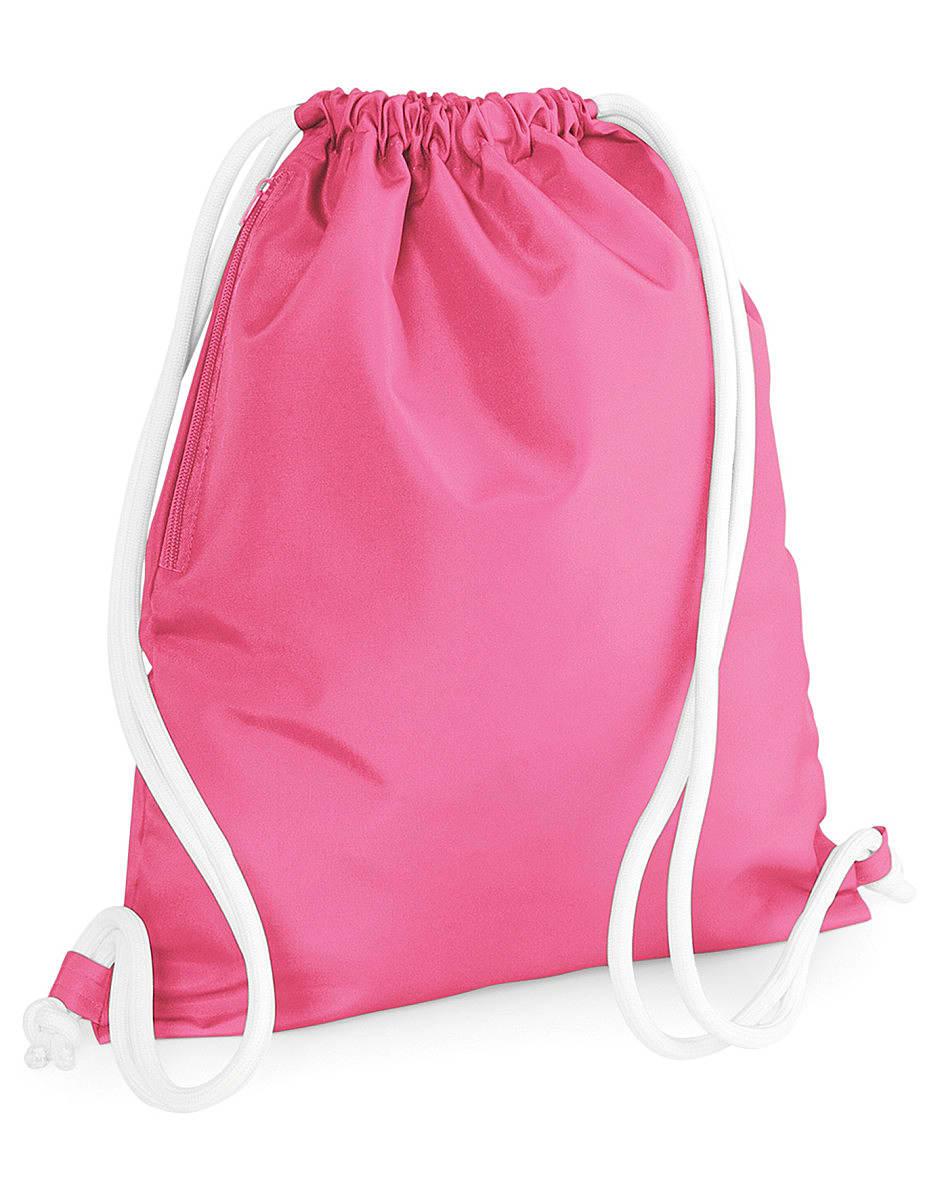 Bagbase Icon Drawstring Backpack in True Pink (Product Code: BG110)