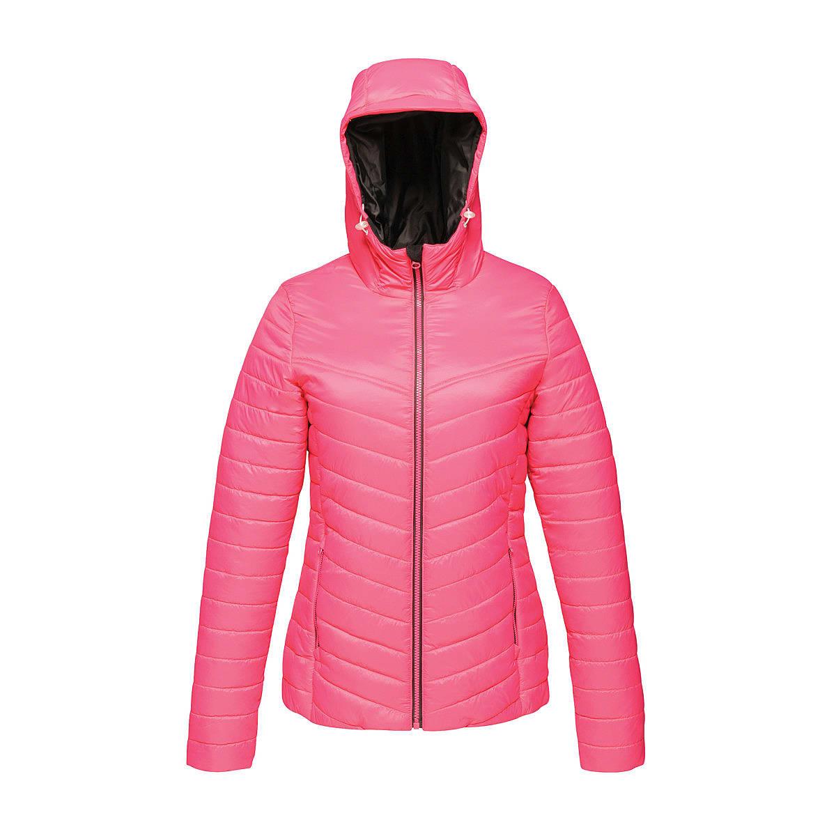Regatta Womens Acadia II Jacket in Hot Pink / Black (Product Code: TRA421)
