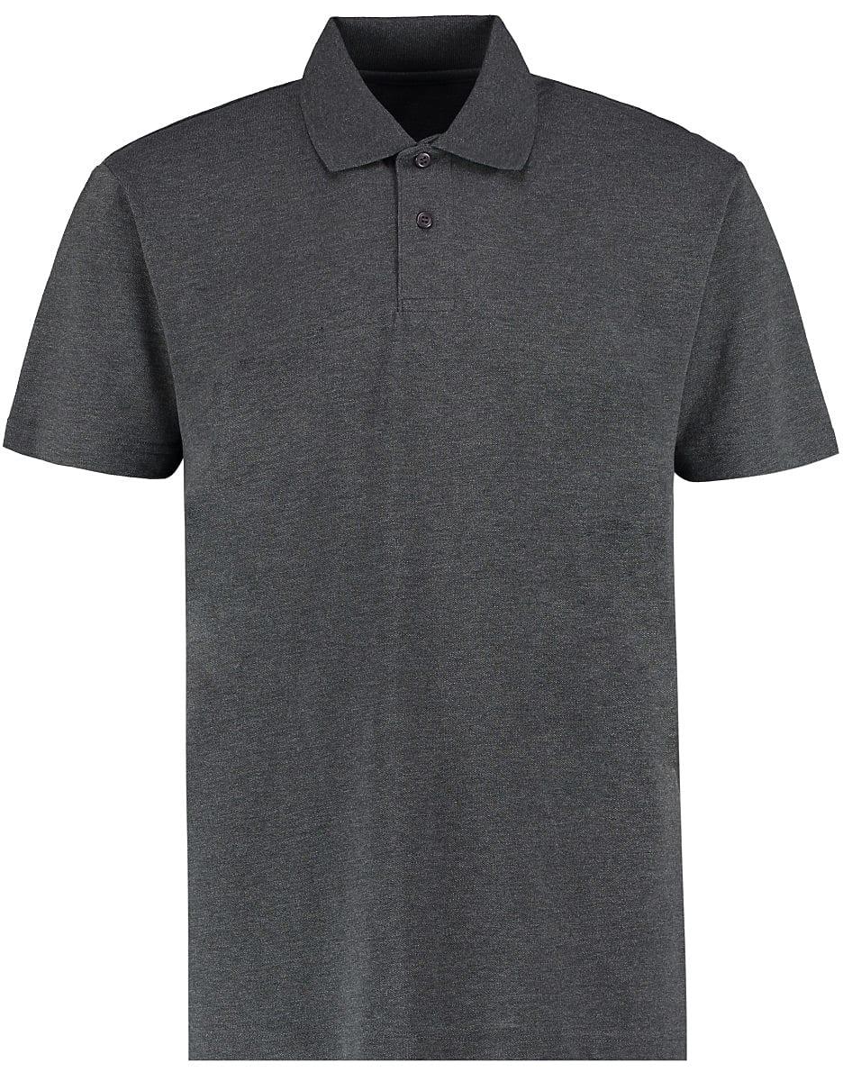 Kustom Kit Mens Workforce Polo Shirt in Dark Grey Marl (Product Code: KK422)