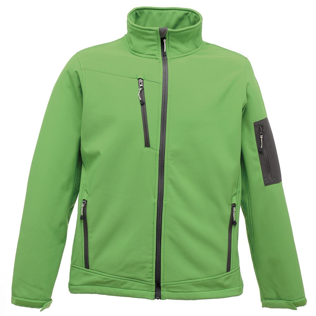 Regatta Arcola Softshell Jacket in Extreme Green / Seal Grey (Product Code: TRA674)