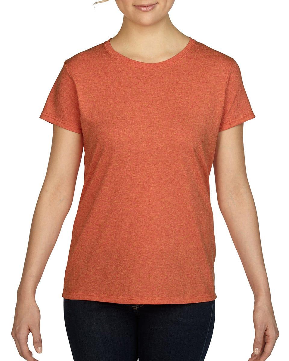 Gildan Womens Heavy Cotton Missy Fit T-Shirt in Sunset (Product Code: 5000L)