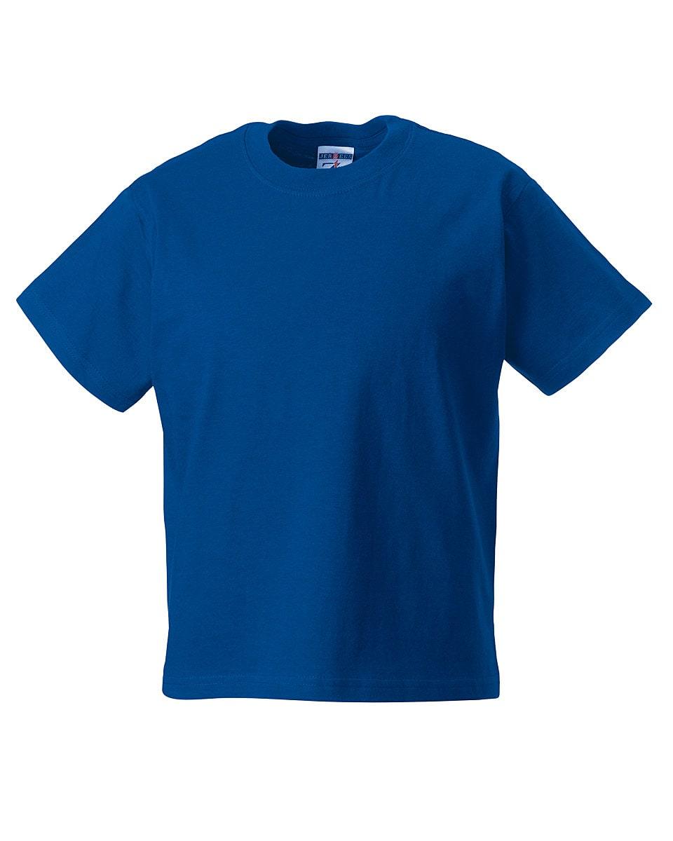 Russell Childrens Classic T-Shirt in Bright Royal (Product Code: ZT180B)