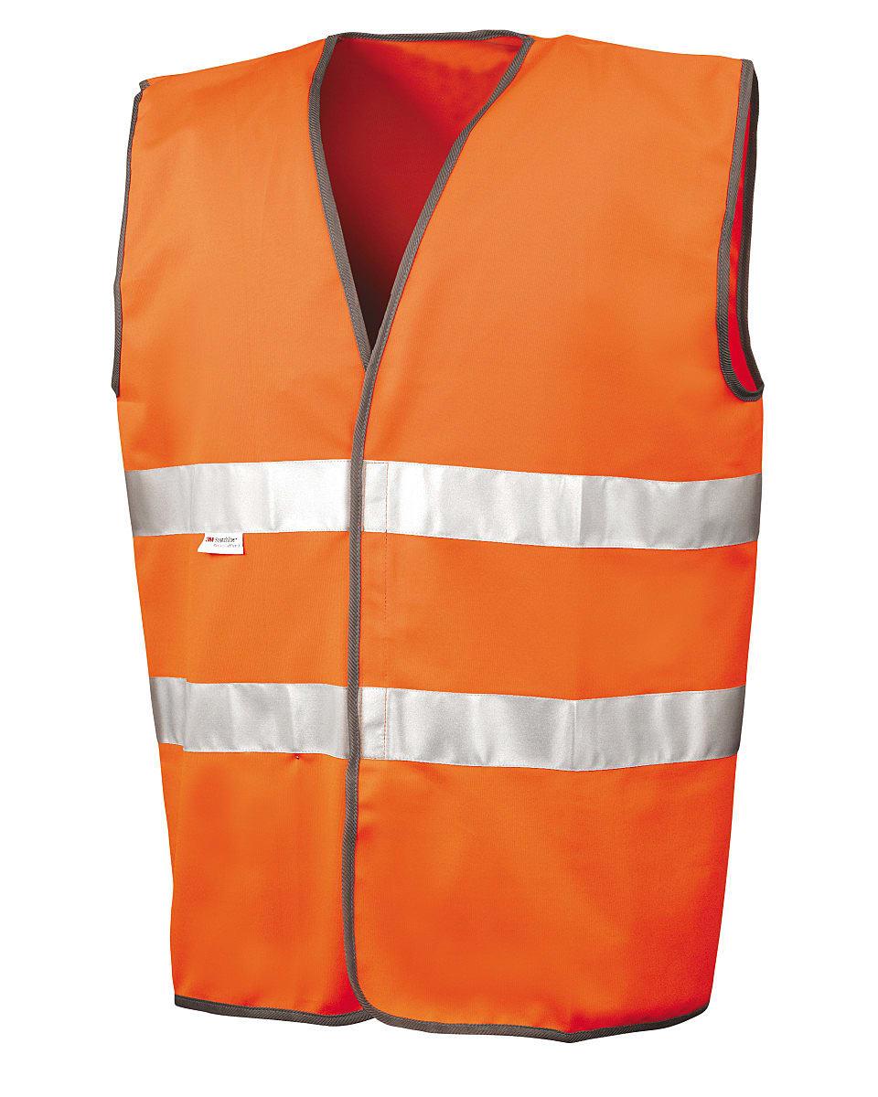 Result Safeguard Motorist Safety Vest in Hi-Viz Orange (Product Code: R211X)
