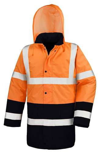 Result Safeguard Hi-Viz Moterway Coat
