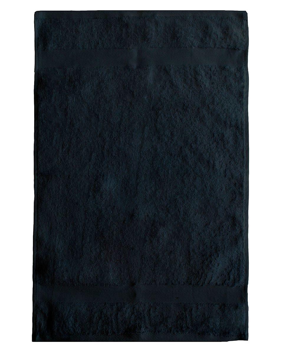 Jassz Towels Heavyweight Guest Towel in Black (Product Code: T05505)