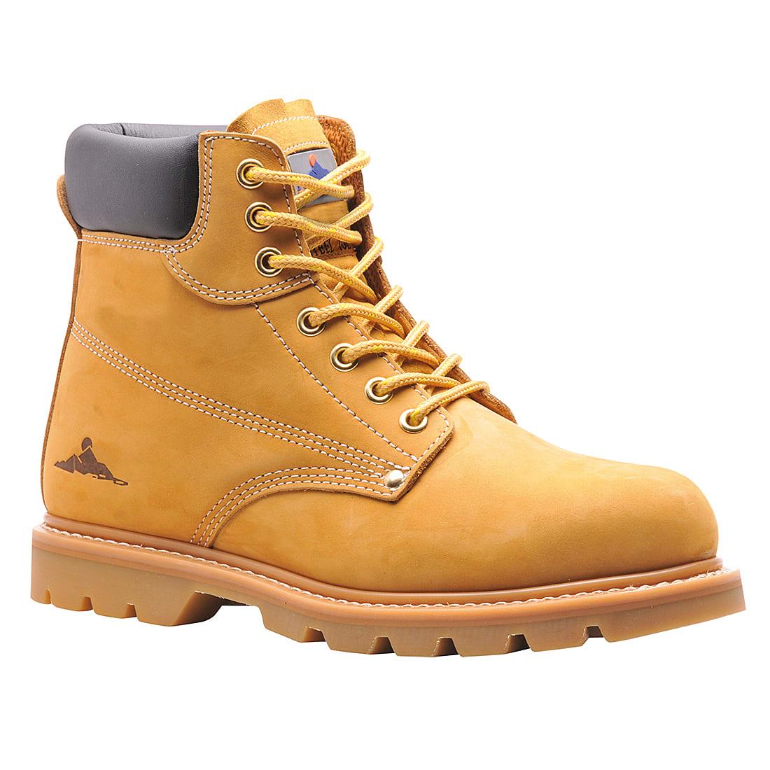 Portwest Steelite Welted Safety Boots SB HRO in Honey (Product Code: FW17)
