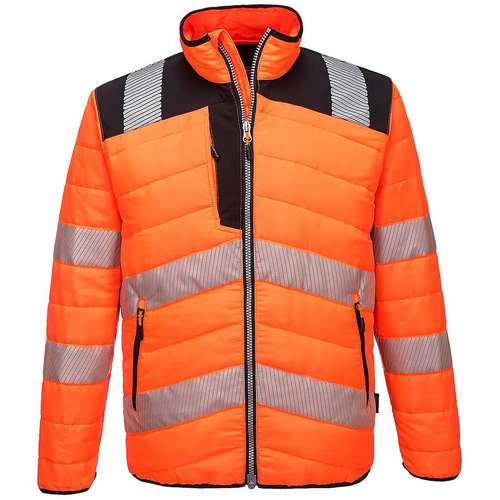 Portwest PW3 Hi-Viz Baffle Jacket - PW371