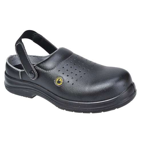 Portwest Composite-Lite ESD Perforated Safety Clog SB AE - FC03
