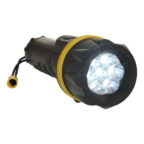 Portwest 7 LED Rubber Torch - PA60