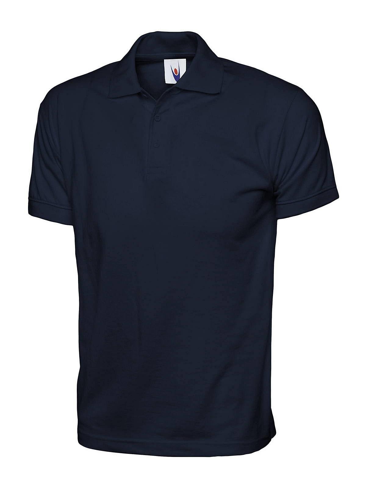Uneek 200GSM Jersey Polo Shirt in Navy (Product Code: UC122)