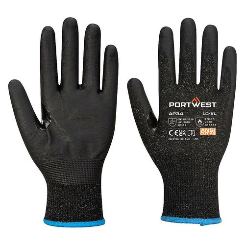 Portwest LR15 Nitrile Foam Touchscreen Gloves (Pack of 12)