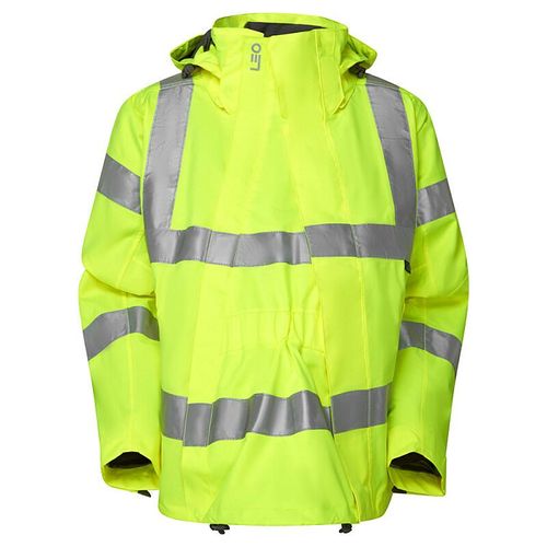 Leo Rosemoor Women's Jacket with Maternity Expander Cl 3 Yellow