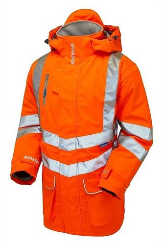 Pulsar HV Orange Mesh Lined Storm Coat