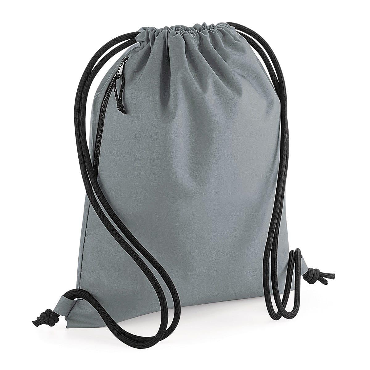 Bagbase Recycled Gymsac in Pure Grey (Product Code: BG281)