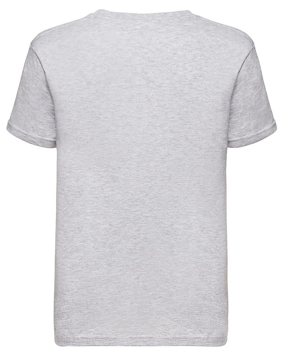 Fruit Of The Loom Kids Sofspun T-Shirt in Heather Grey (Product Code: 61015)