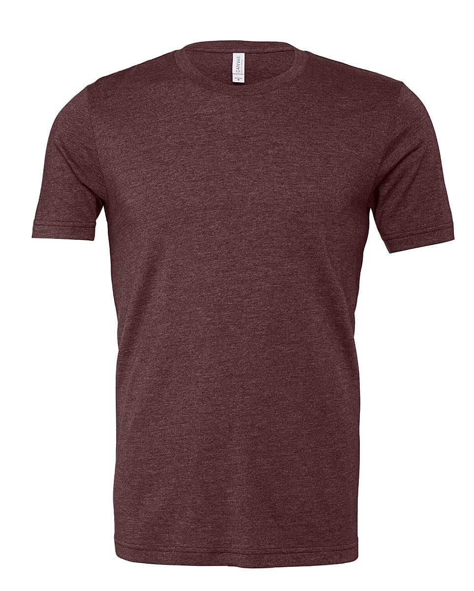 Bella Unisex Canvas Perfect T-Shirt in Heather Maroon (Product Code: CA3001CVC)