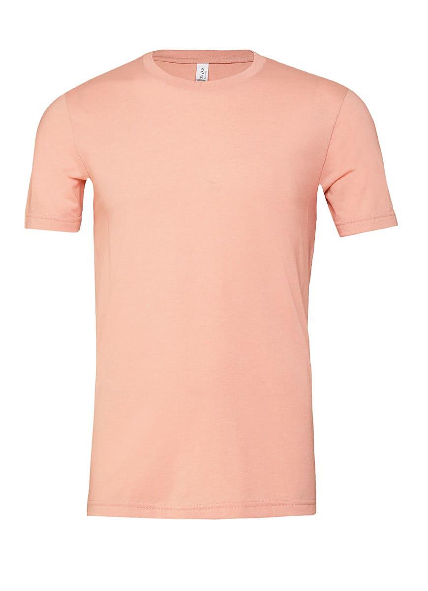 Bella Unisex Canvas Perfect T-Shirt in Heather Peach (Product Code: CA3001CVC)