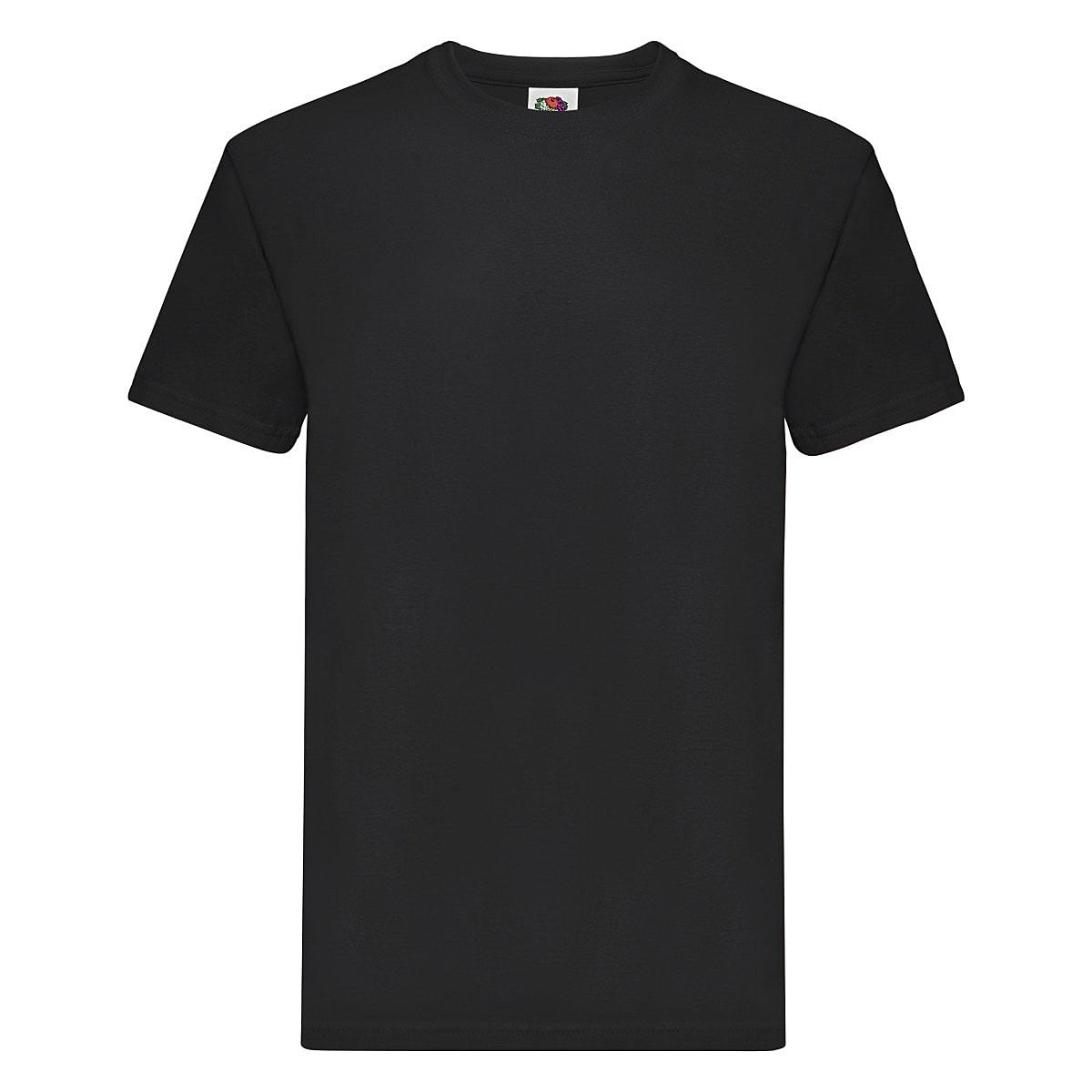 Fruit Of The Loom Super Premium T-Shirt in Black (Product Code: 61044)