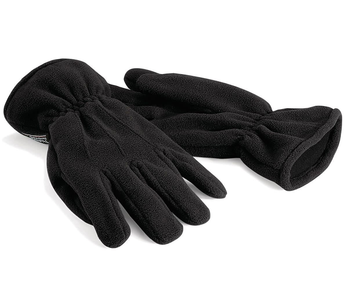 Beechfield Suprafleece Thinsulate Gloves in Black (Product Code: B295)