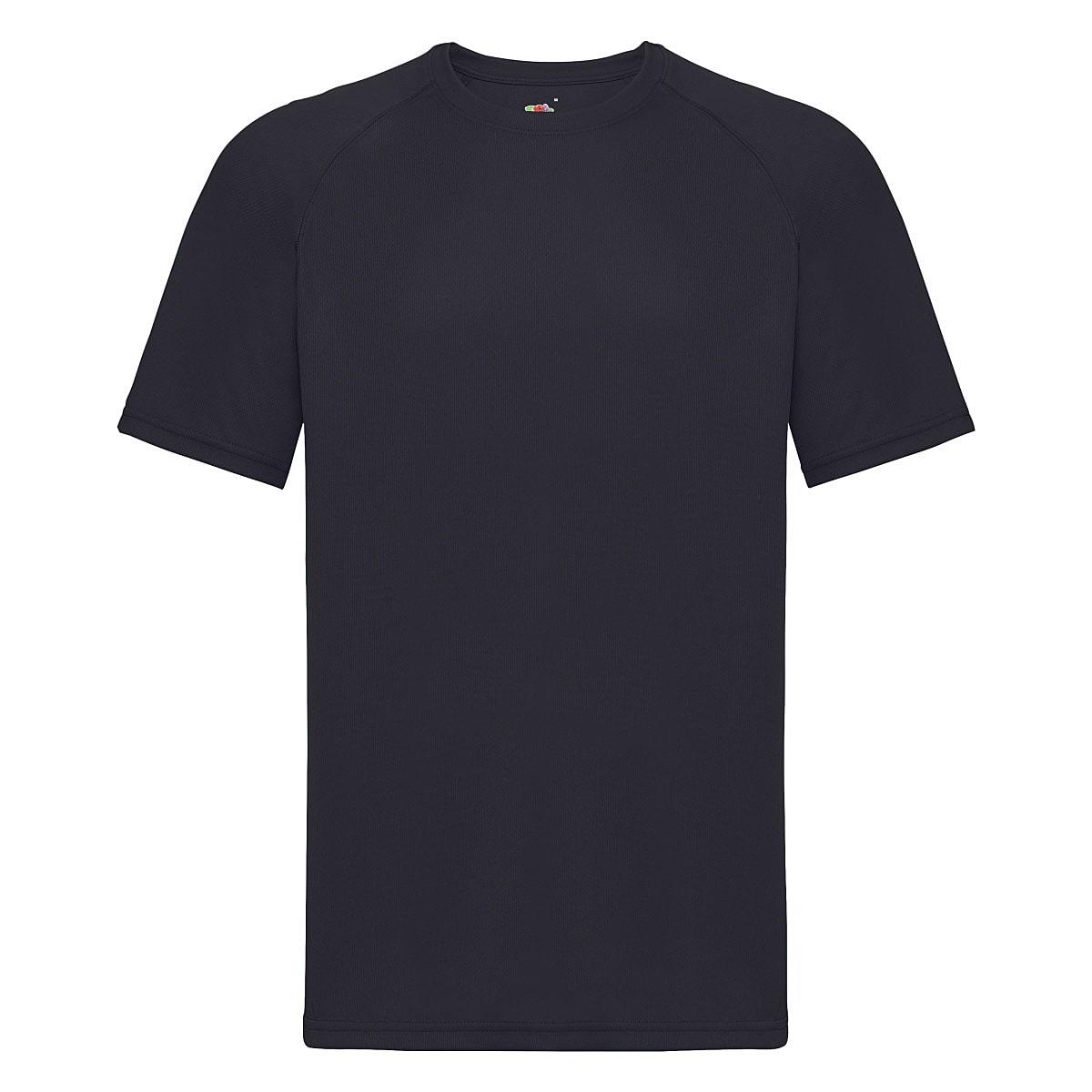 Fruit Of The Loom Mens Performance T-Shirt in Deep Navy (Product Code: 61390)