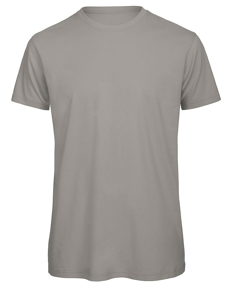 B&C Mens Inspire Crew T-Shirt in Light Grey (Product Code: TM042)
